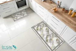 فرشینه آشپزخانه طرح سنگ کد FR1519