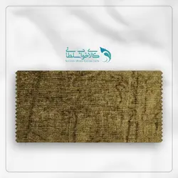 پرده ساده رنگ Dark Beige پارچه مخمل شانل کد 7057