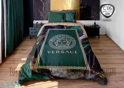 روتختی طرح ورساچه سبز یک نفره برند اسپریت کد 135