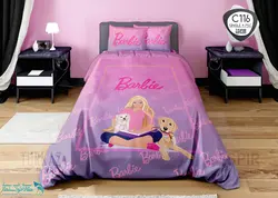 روتختی طرح باربی یک نفره برند اسپریت کد 116