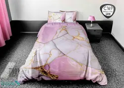 روتختی طرح سنگ صورتی یک نفره برند Espir کد C169