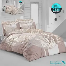 روتختی طرح برگ سوزنی دو نفره برند Turkaz کد 2128