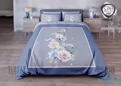 روتختی طرح گل آبشار طلایی دونفره برند Espir کد C263