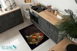 فرشینه آشپرخانه طرح ادویه کد FR1626