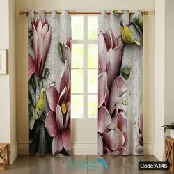 پرده پانچی طرح ویدا برند دکو مدل A146