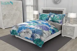 روتختی طرح برگ آبی برند Turkev کد K352