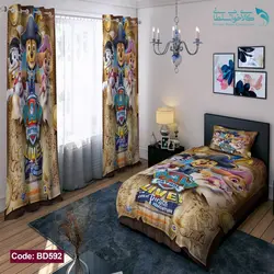 روتختی طرح سگ های نگهبان یکنفره کد BD592