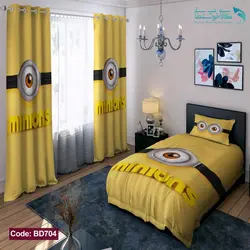 روتختی طرح مینیون یکنفره کد BD704