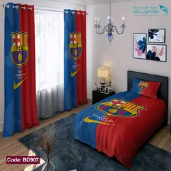 روتختی طرح بارسلونا یکنفره کد BD907