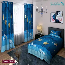 روتختی طرح موج دریا یکنفره کد BD975