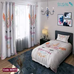 روتختی طرح تک شاخ یکنفره کد BD972