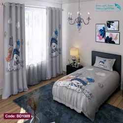 روتختی طرح خرسی و آدم برفی یکنفره کد BD1009