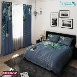 روتختی طرح برگ انجیری دو نفره کد BD551