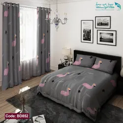 روتختی طرح فلامینگو دو نفره کد BD852