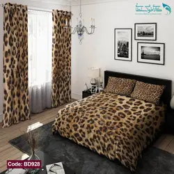 روتختی طرح پلنگی دو نفره کد BD928