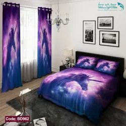 روتختی طرح تک شاخ دو نفره کد BD962