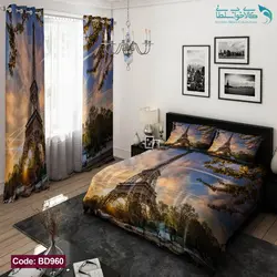 روتختی طرح برج ایفل دو نفره کد BD960
