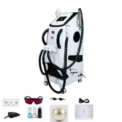 دستگاه لیزر اس اچ آر (SHR) فوق حرفه ای برند سایان با 3 طول موج آر اف + لیزر موهای زائد و پیکوشور ریمور تاتو نقطه زن