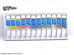 آبرنگ تیوپی ریوز 12 رنگ | فروشگاه سایه روشن