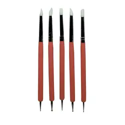 ابزار 5 عددی دوسر ( قلم داتینگ و ابزار سیلیکونی) | فروشگاه سایه روشن