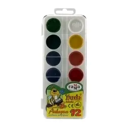 آبرنگ راما 12 رنگ طلقی | فروشگاه سایه روشن