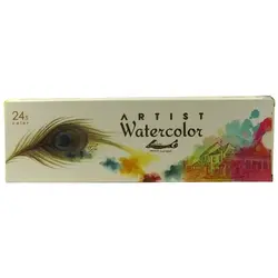 آبرنگ اقامیری 24 رنگ | فروشگاه سایه روشن