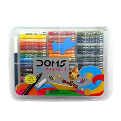 پاستل روغنی 50 رنگ دامس | فروشگاه سایه روشن