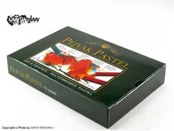 پاستل گچی 12 رنگ پژواک | فروشگاه سایه روشن