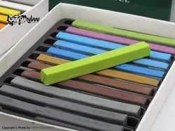 پاستل گچی 24 رنگ پژواک | فروشگاه سایه روشن