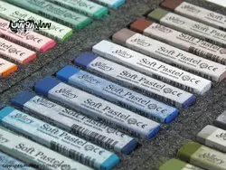 پاستل گچی 72 رنگ گالری | فروشگاه سایه روشن