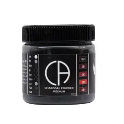 پودر زغال مشکی مدیوم کلارک M2 | فروشگاه سایه روشن