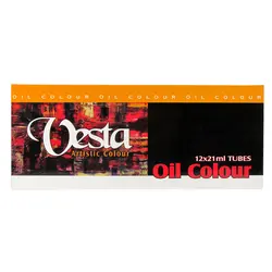 رنگ روغن 12 رنگ وستا | فروشگاه سایه روشن