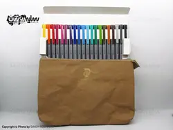 روان نویس triplus استدلر 20 رنگ جعبه مقوا بهمراه کیف | فروشگاه سایه روشن