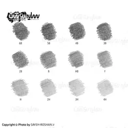 ست مداد طراحی لوموگراف استدلر 12 عددی جعبه فلز | فروشگاه سایه روشن