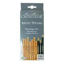 ست مداد و محوکن استدیو کرتاکالر جعبه مقوا کد 46511 | فروشگاه سایه روشن