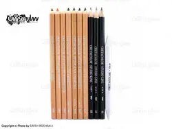 ست مداد و محوکن استدیو کرتاکالر جعبه مقوا کد 46511 | فروشگاه سایه روشن