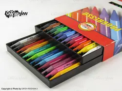 گرافیت رنگی کوه نور 24 رنگ | فروشگاه سایه روشن