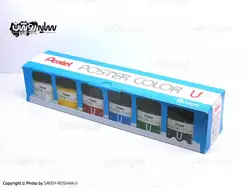 گواش 6 رنگ پنتل | فروشگاه سایه روشن