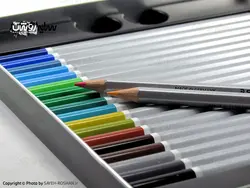 مداد ابرنگی استدلر 36 رنگ سری Karat | فروشگاه سایه روشن