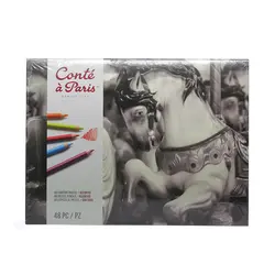 مداد پاستل گچی 48 رنگ کنته پاریس | فروشگاه سایه روشن