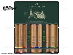 مداد پاستل گچی 60 رنگ فابرکاستل جعبه فلز | فروشگاه سایه روشن