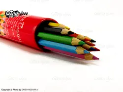 مدادرنگی 12 رنگ کلاسیک فابرکاستل استوانه (اصلی) | فروشگاه سایه روشن