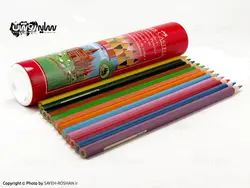 مدادرنگی 12 رنگ کلاسیک فابرکاستل استوانه (اصلی) | فروشگاه سایه روشن