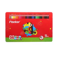 مدادرنگی 36 رنگ پنتر جعبه فلز | فروشگاه سایه روشن