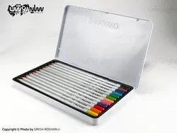 مدادرنگی12 رنگ پیکاسو جعبه فلز آرتیست | فروشگاه سایه روشن