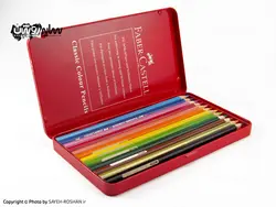 مدادرنگی12 رنگ کلاسیک فابرکاستل جعبه فلز (اصلی) | فروشگاه سایه روشن