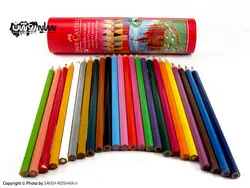 مدادرنگی24 رنگ کلاسیک فابرکاستل استوانه (اصلی) | فروشگاه سایه روشن