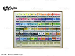 آبرنگ رایمون 72 رنگ جعبه مقوایی (قرص کوچک و هارد باکس) Hard Box & Small Pan | فروشگاه سایه روشن