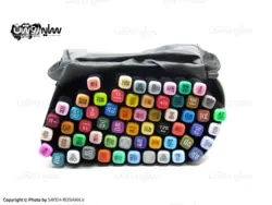 ماژیک طرح تاچ دوسر 60 رنگ | فروشگاه سایه روشن