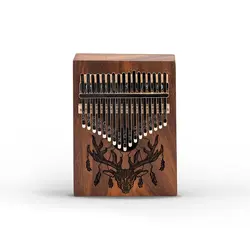 کالیمبا ذوزنقه بلوط طرح گوزن قطبی